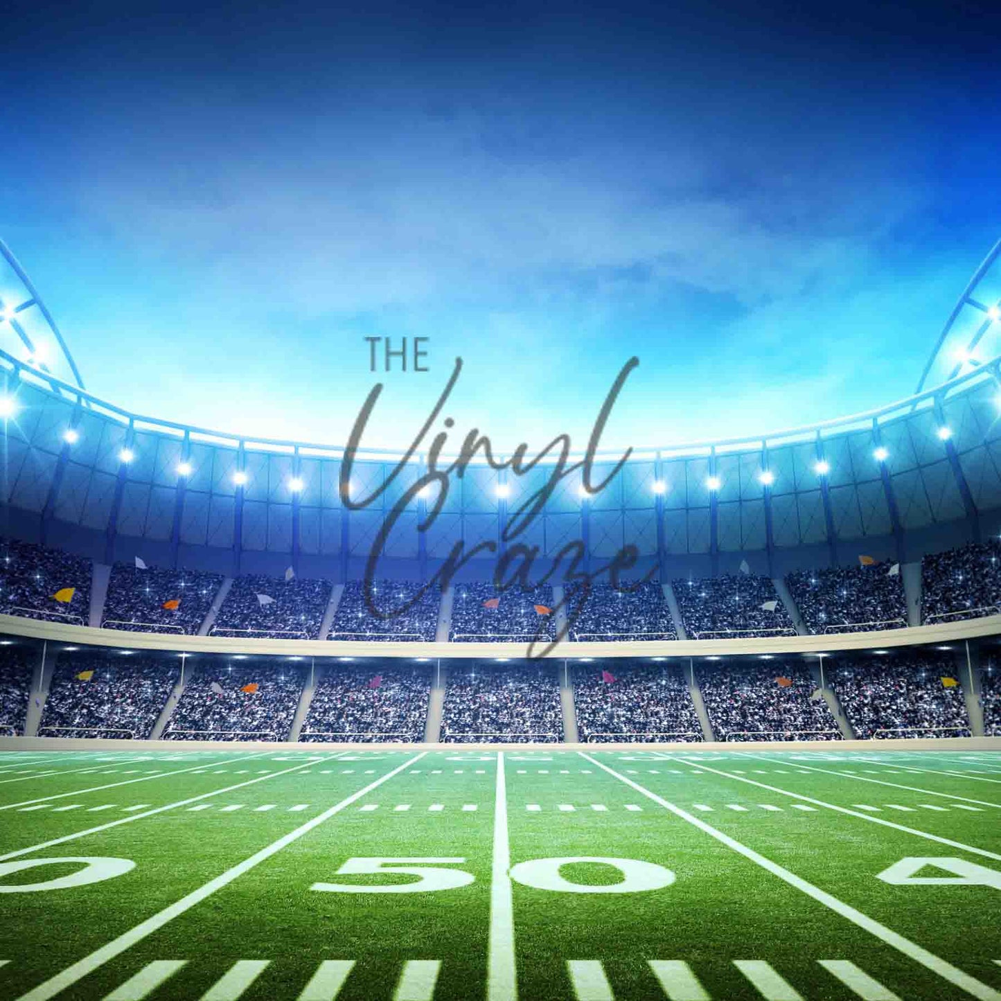 50 Yard Line - Adhesive Vinyl Wrap