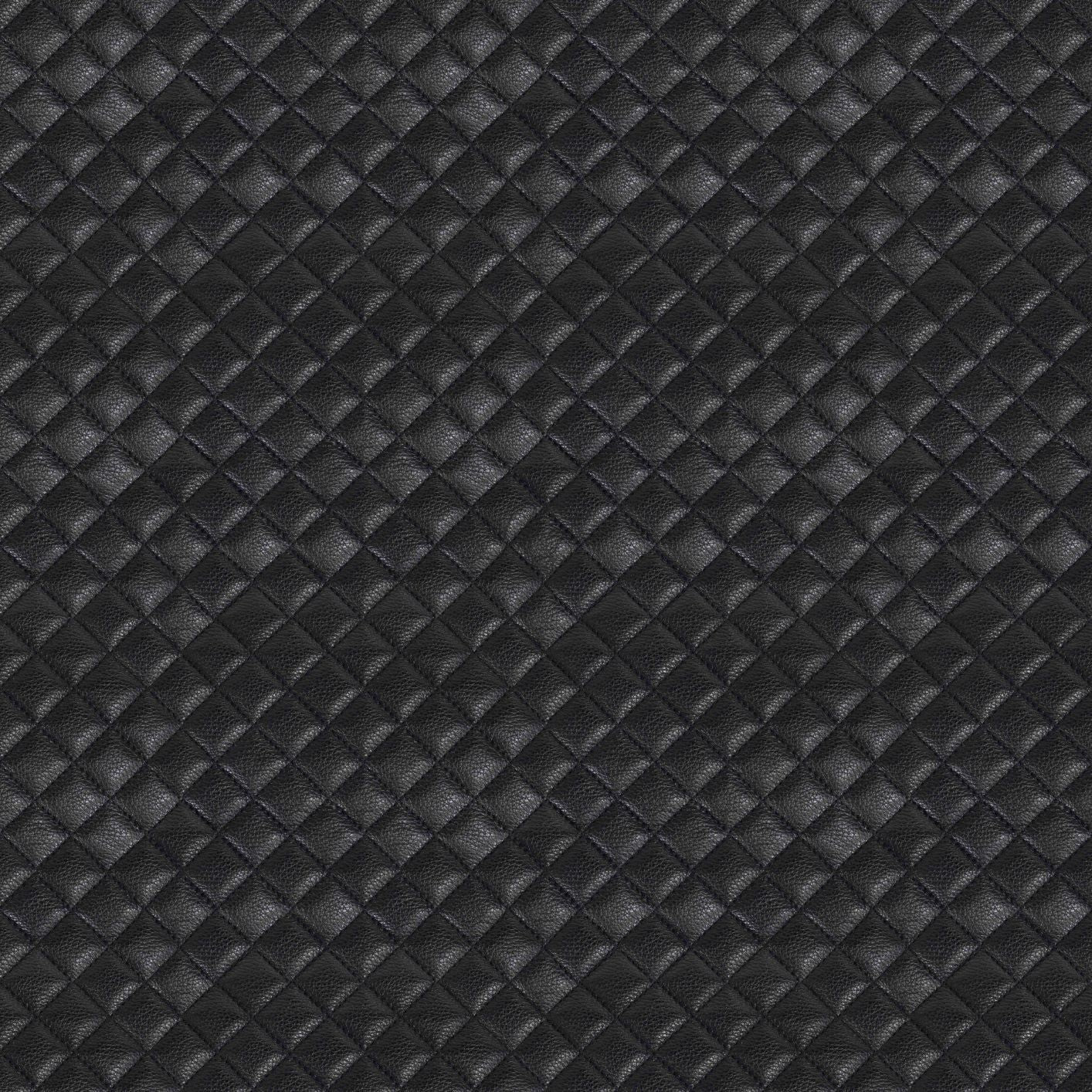 Black Leather - Adhesive Vinyl Sheets
