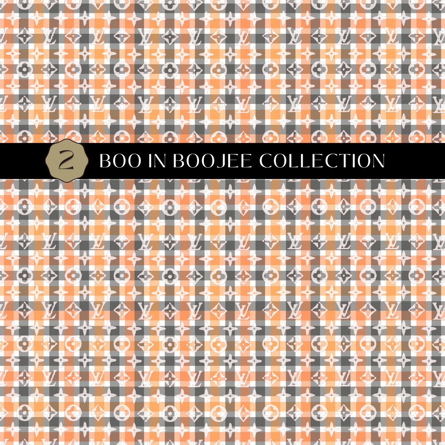 Boo in Boojee Collection 12x12 vinyl sheet 4 Designs