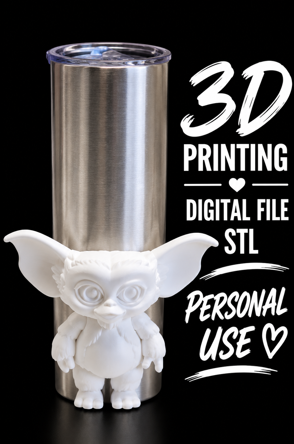 Gizmo - Tumbler Element Digital File Stl
