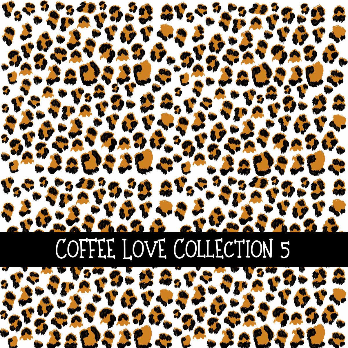 Coffee Love Collection 5 UV Decal sheets to choose from