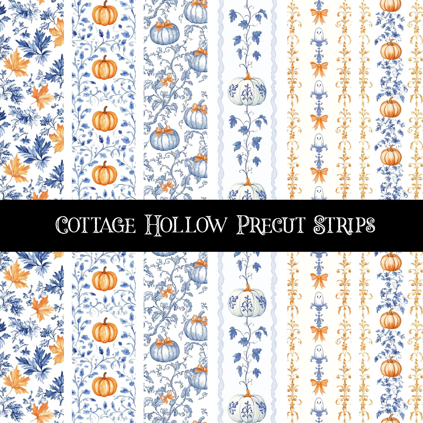 Cottage Hollow precut strips 12x12 vinyl sheet