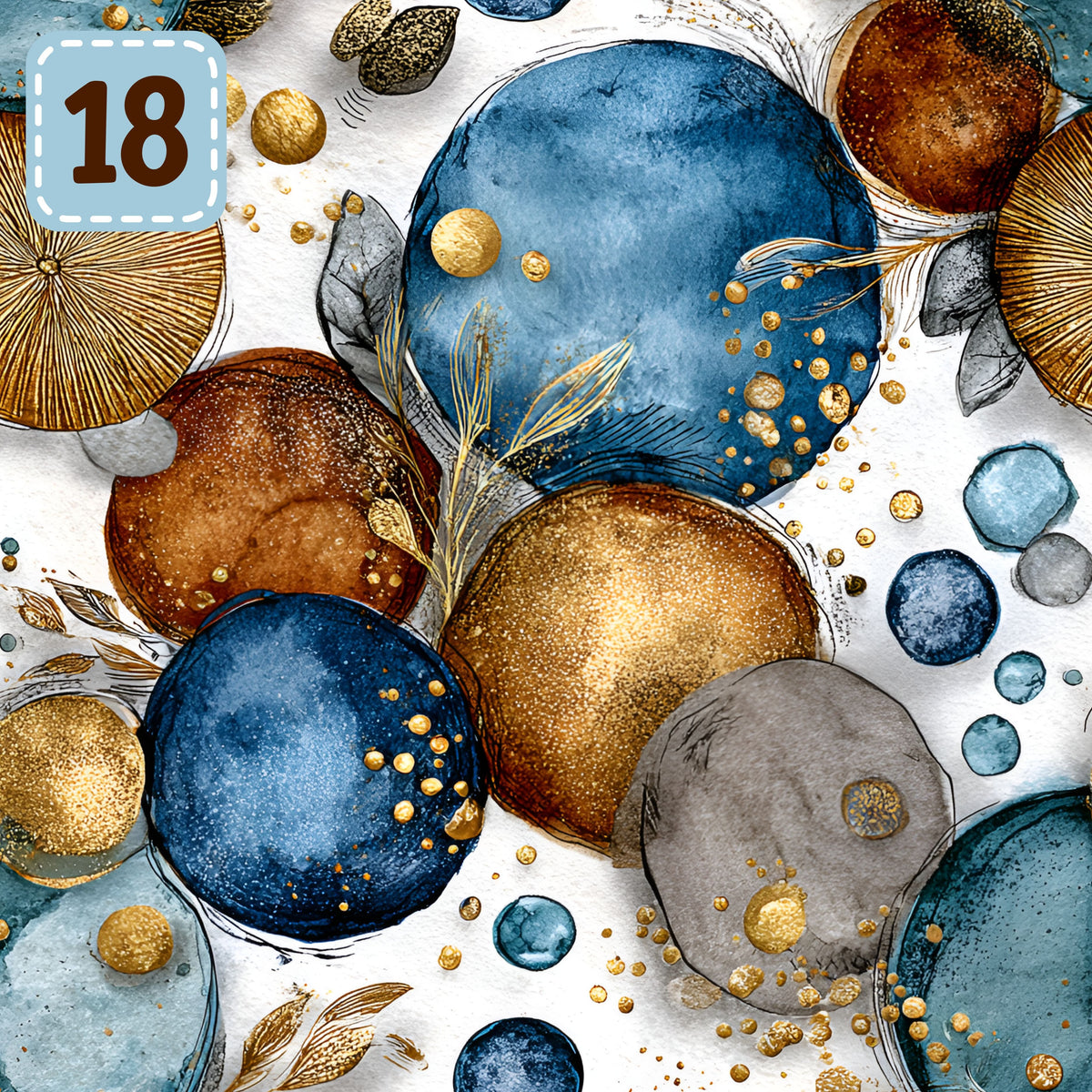 Fable and Foil collection- 2 sizes vinyl sheets-18 designs available