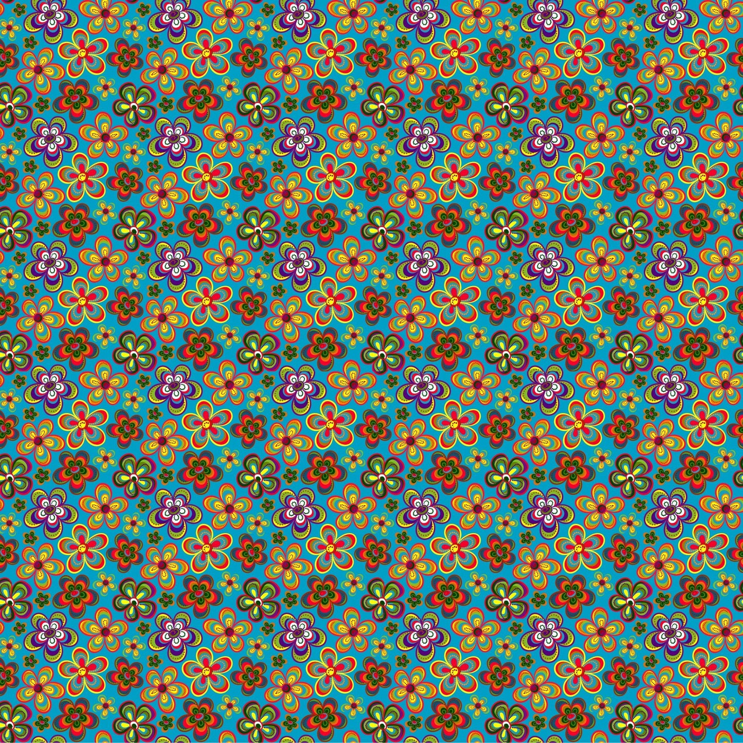 Flower Power - Adhesive Vinyl Sheets