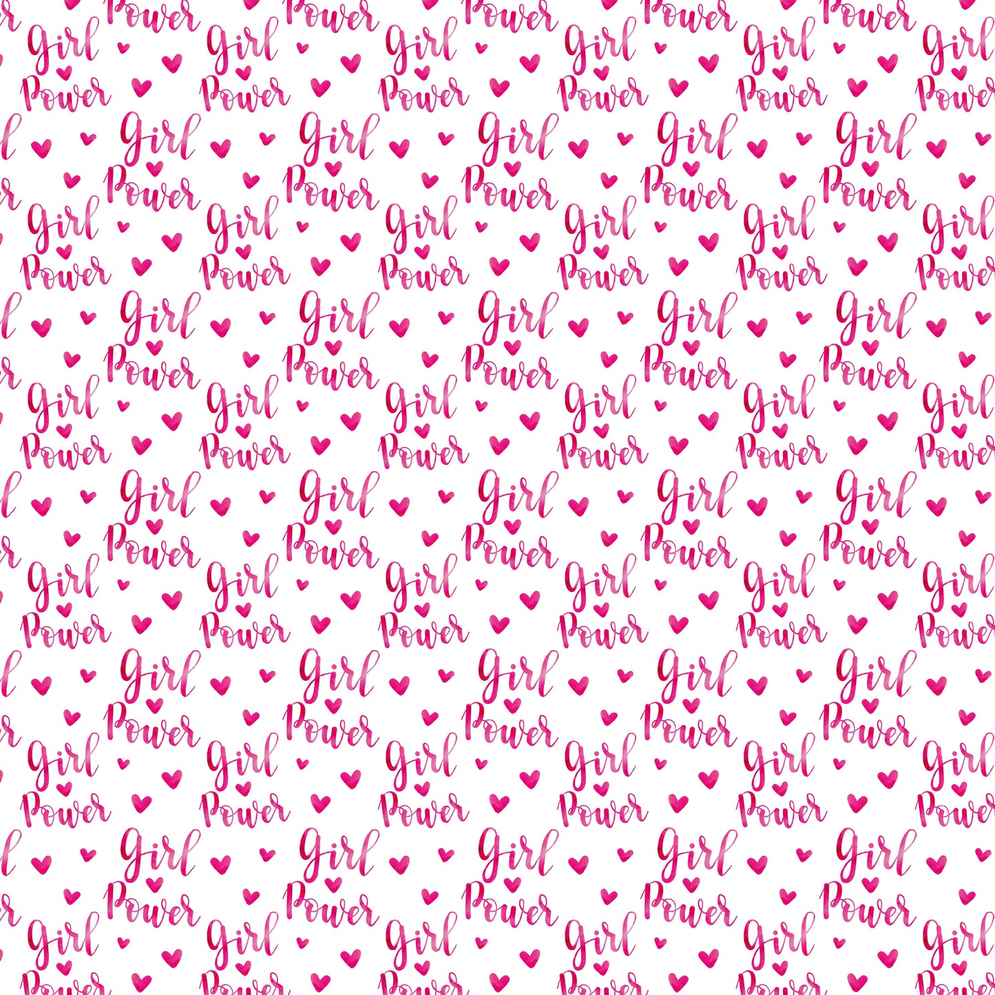 Girl Power - Adhesive Vinyl 12x12 Sheet