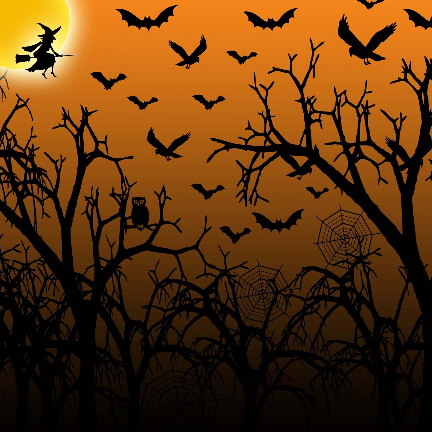 Halloween Town - Adhesive Vinyl 12x12 Sheets