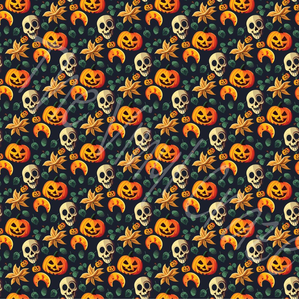 Happy Halloween - Adhesive Vinyl 12x12 Sheet