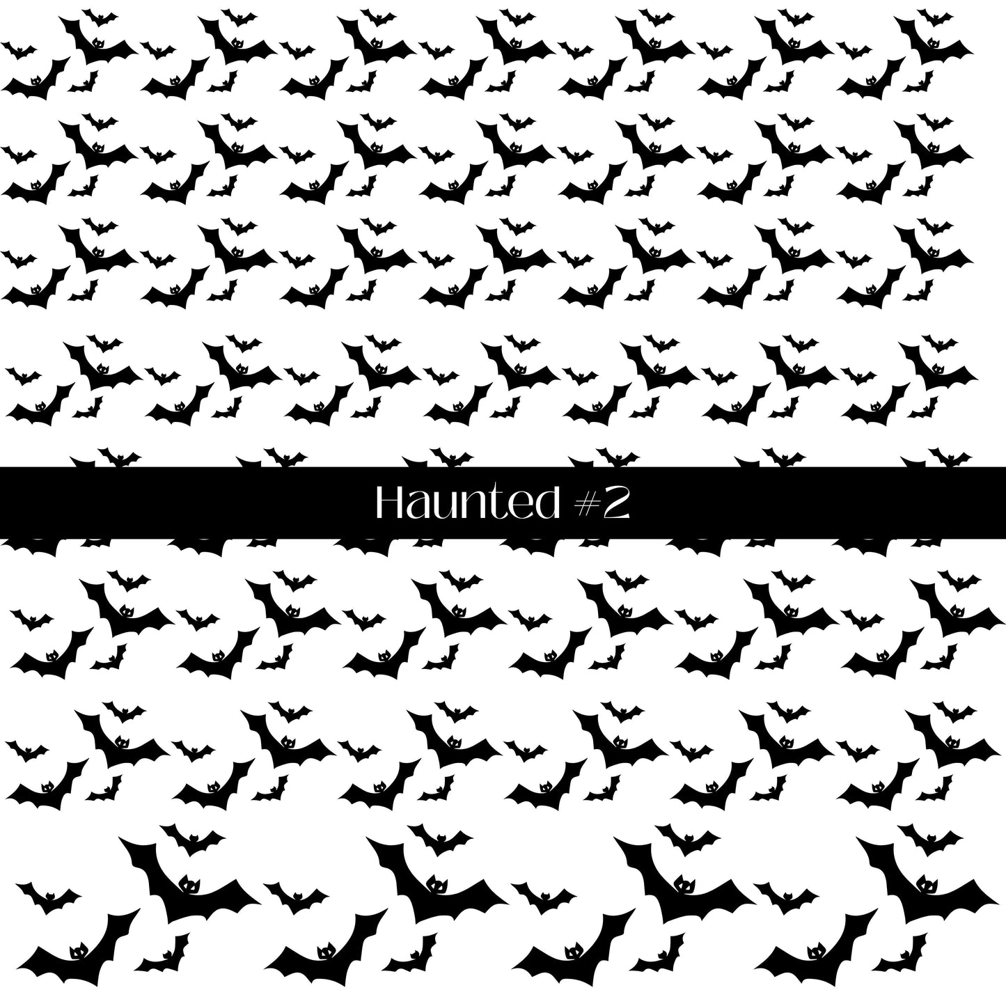 Haunted Collection Bats, ghosts and leopard UV DTF Decal Sheet 3 Designs