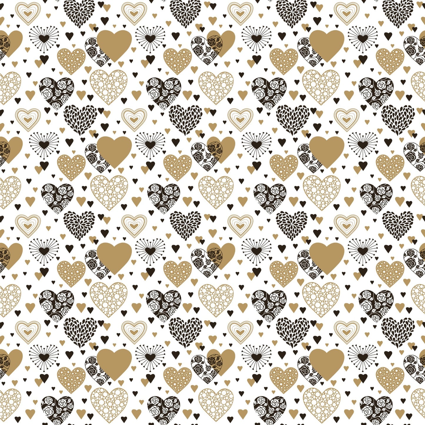 Hearts Of All Kinds - Adhesive Vinyl Sheets