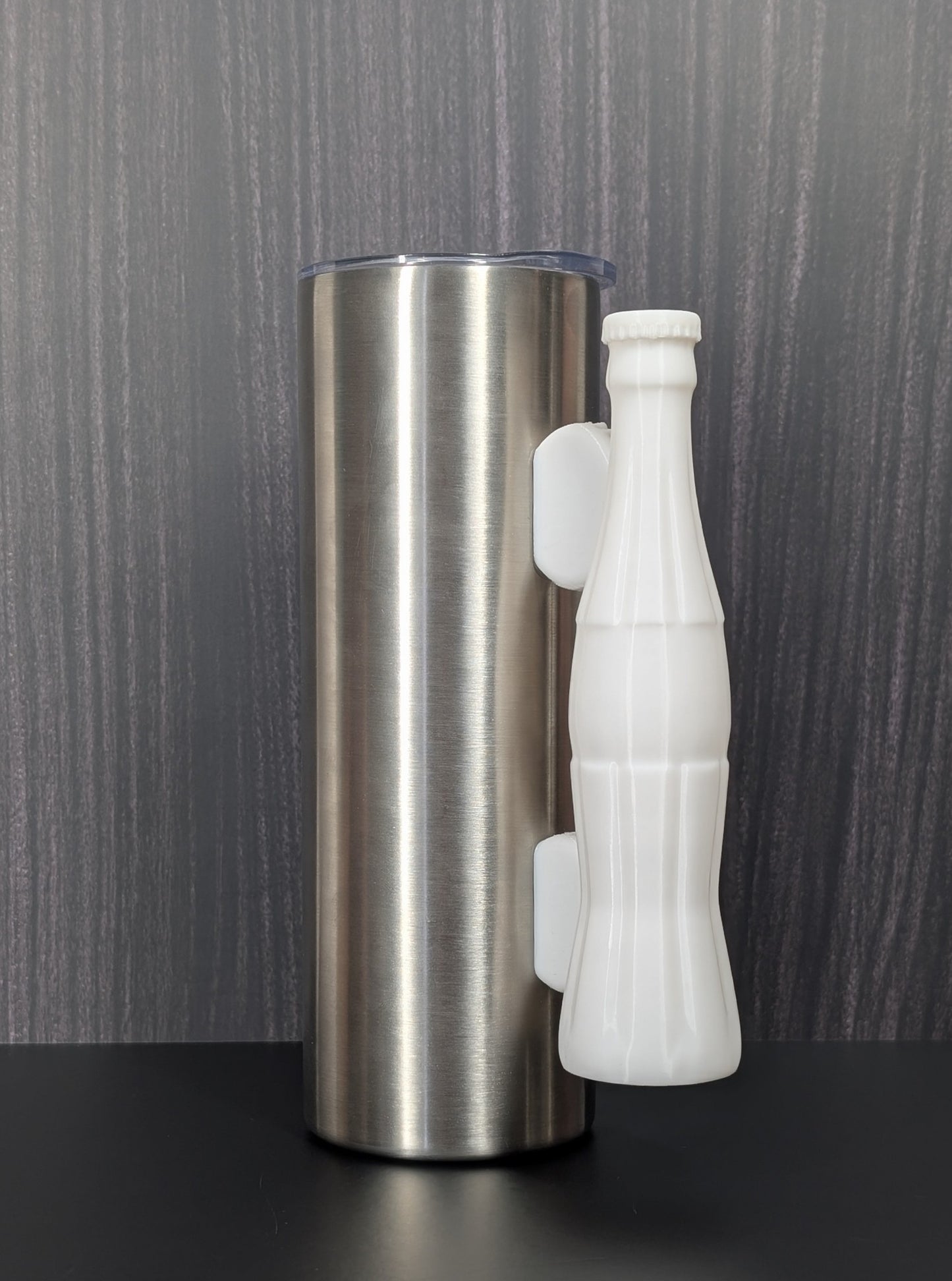 Glass Soda Bottle - Tumbler Handle