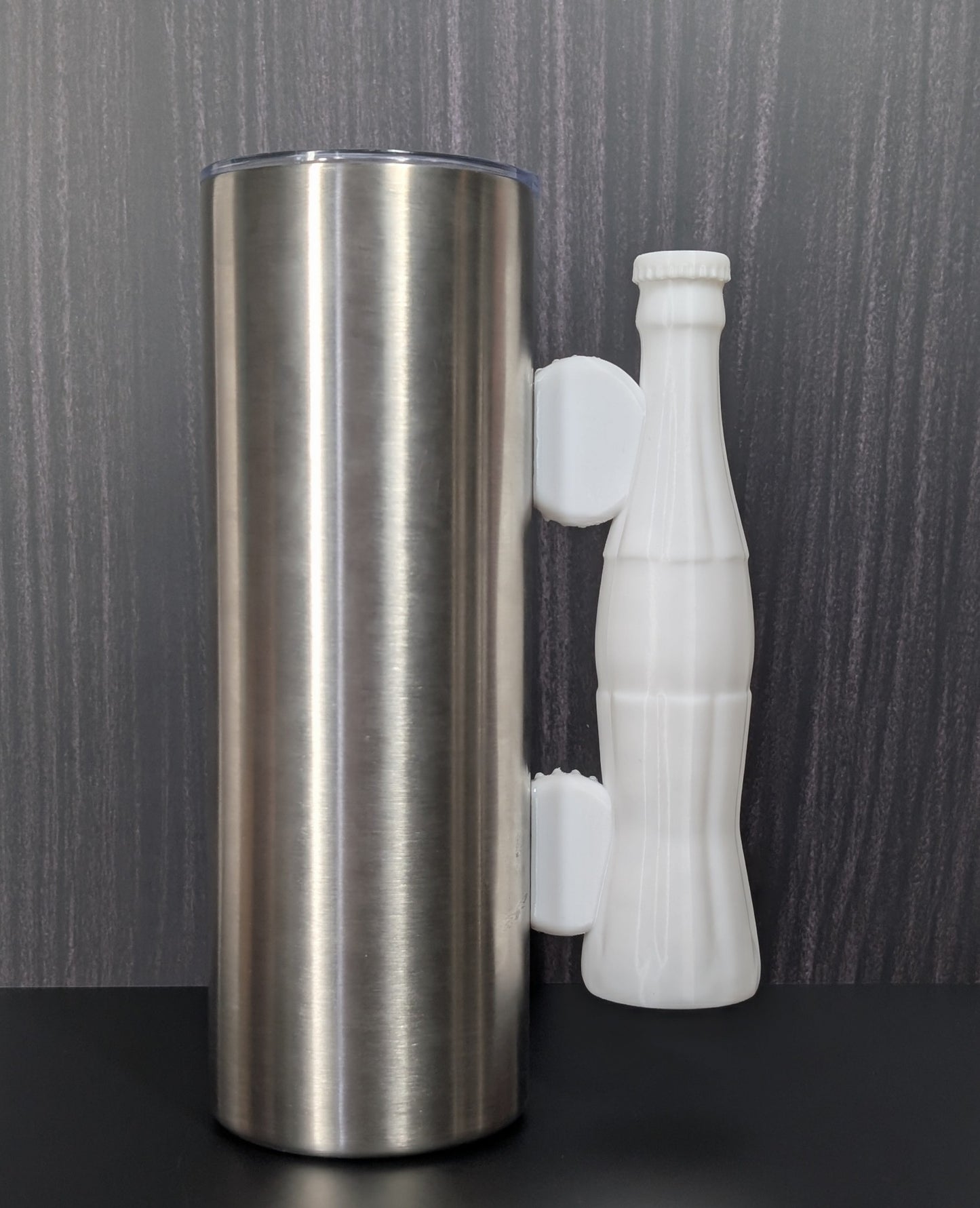 Glass Soda Bottle - Tumbler Handle