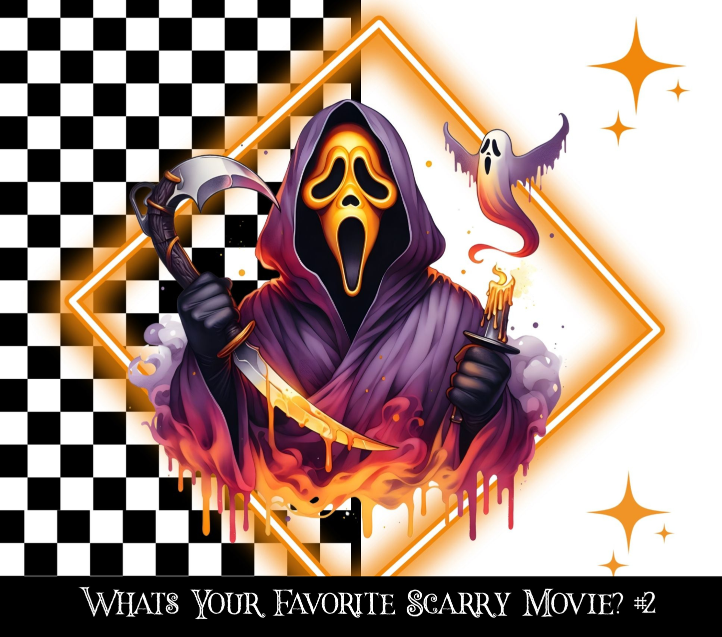 What's your favorite Scarry Movie - Vinyl tumbler wraps (4 Variants)
