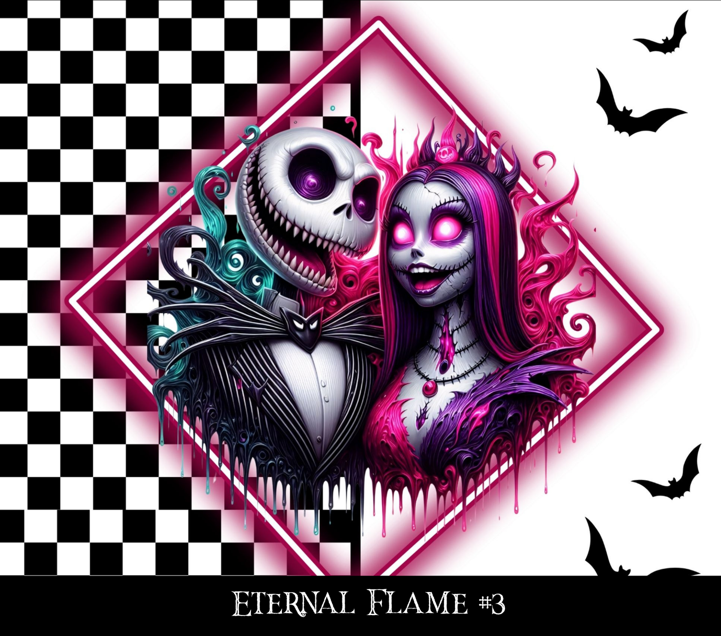 Eternal Flame - Vinyl tumbler wraps (6 Variants)