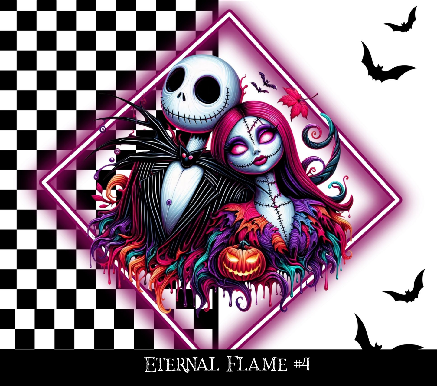 Eternal Flame - Vinyl tumbler wraps (6 Variants)