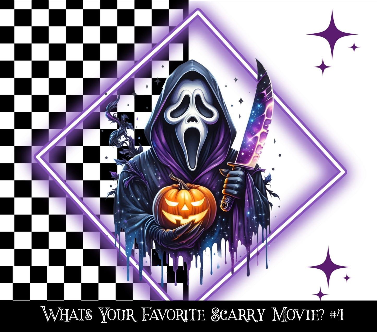 What's your favorite Scarry Movie - Vinyl tumbler wraps (4 Variants)