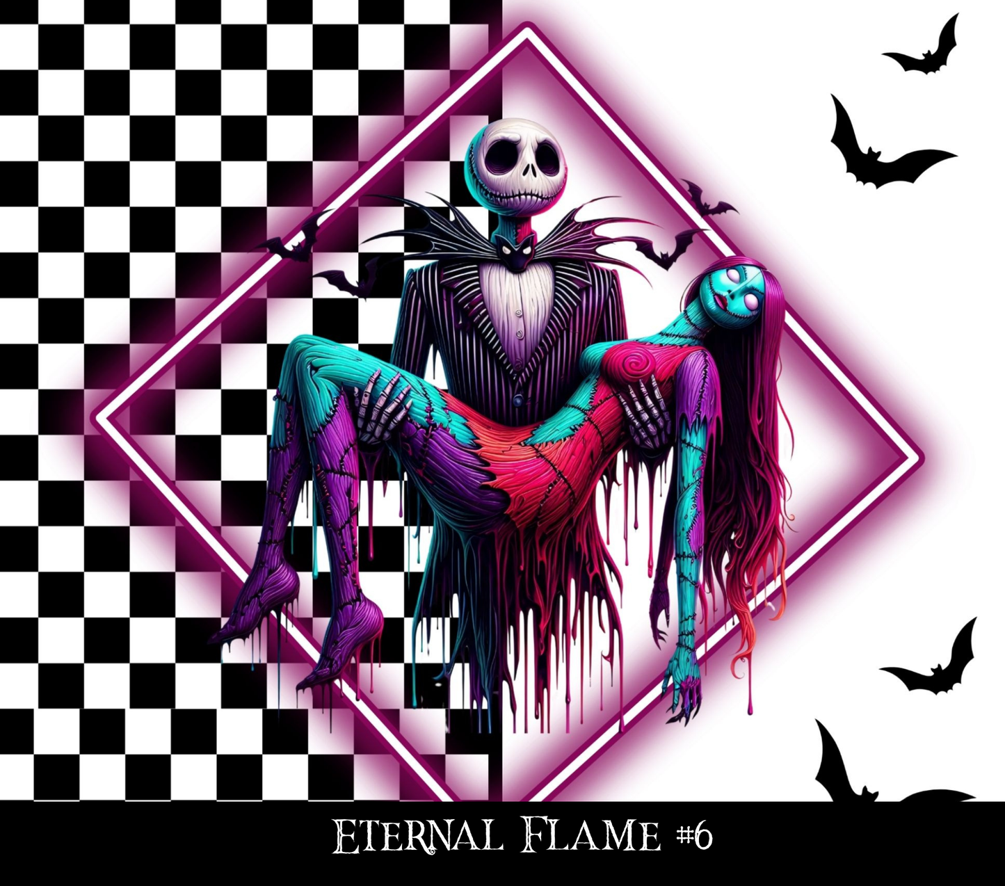 Eternal Flame - Vinyl tumbler wraps (6 Variants)