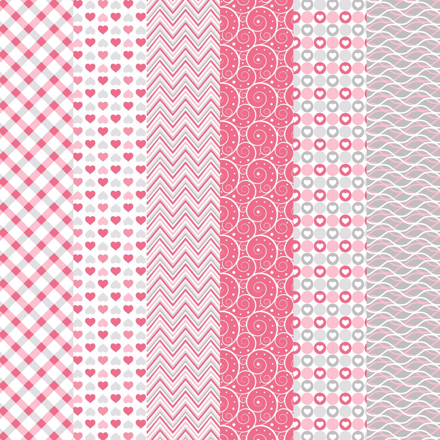 Love is in the Air - Adhesive Vinyl 12x12 Sheets - 6 Pack