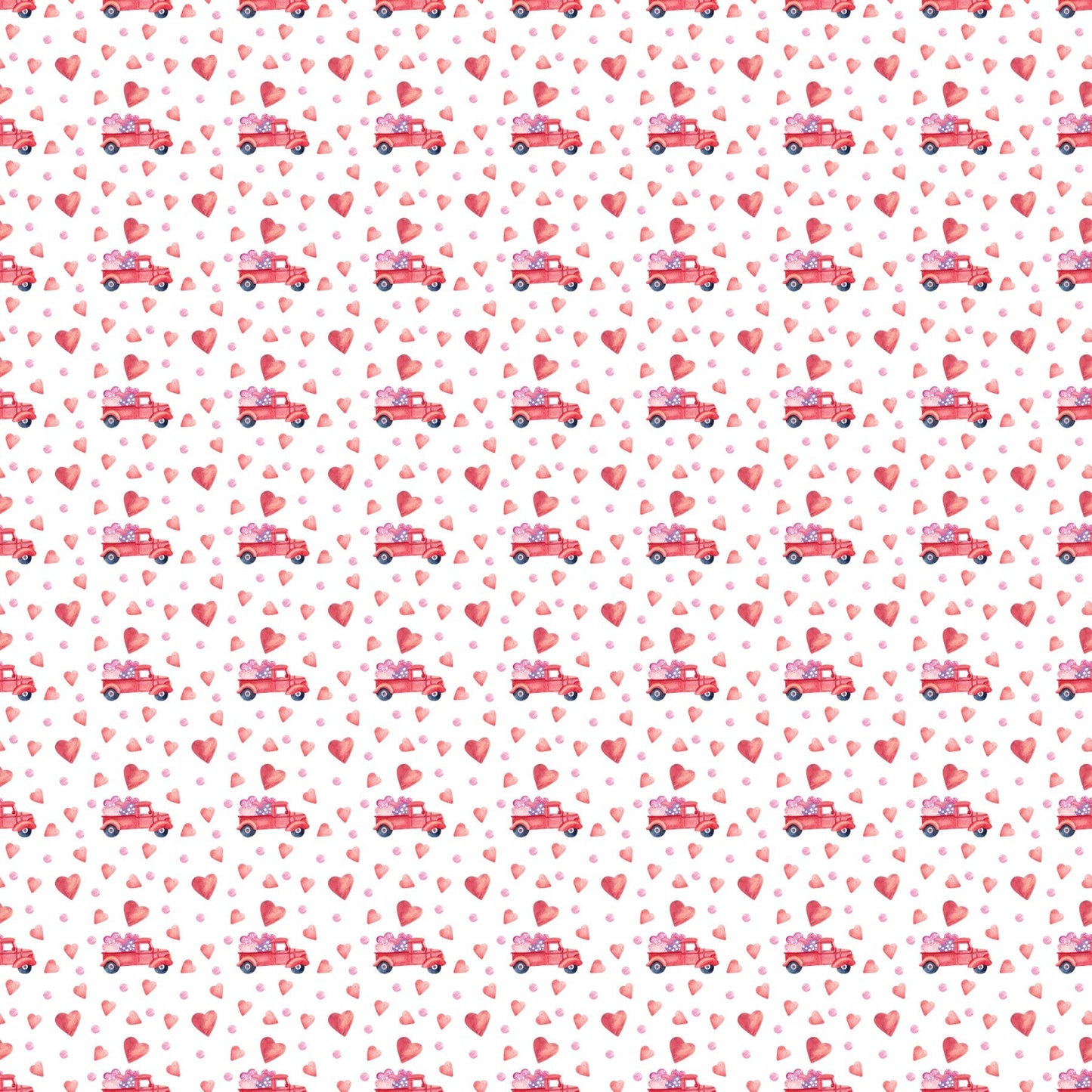 Love Truck - Adhesive Vinyl Sheets