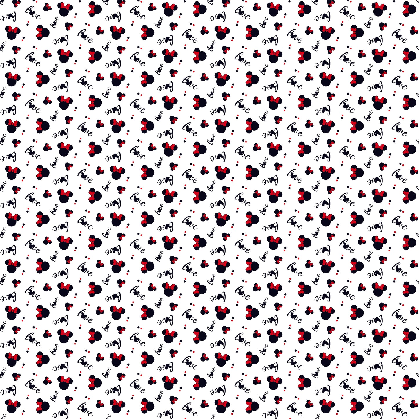 Bow Love - Adhesive Vinyl Sheets
