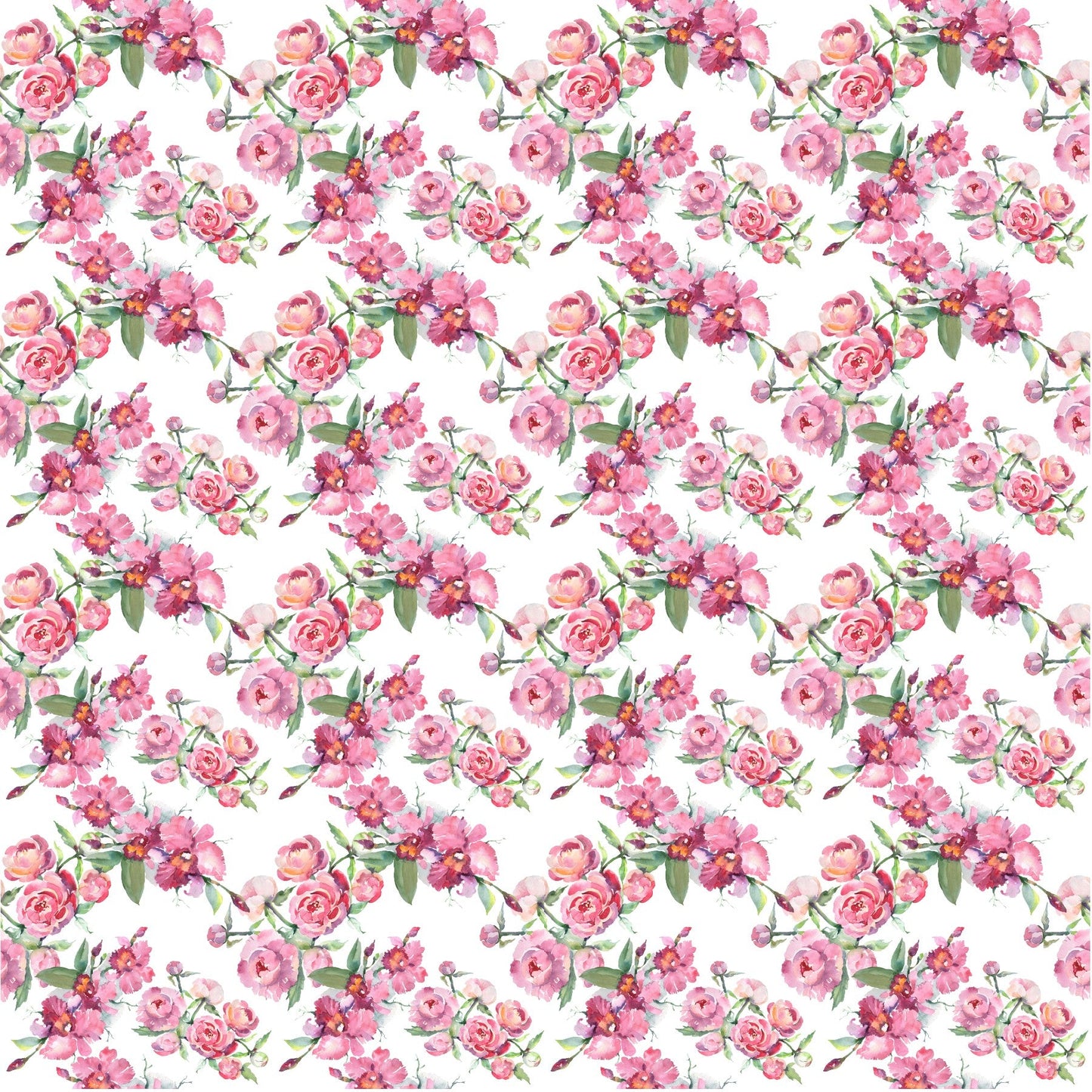 Peony Bouquet - Adhesive Vinyl Sheets