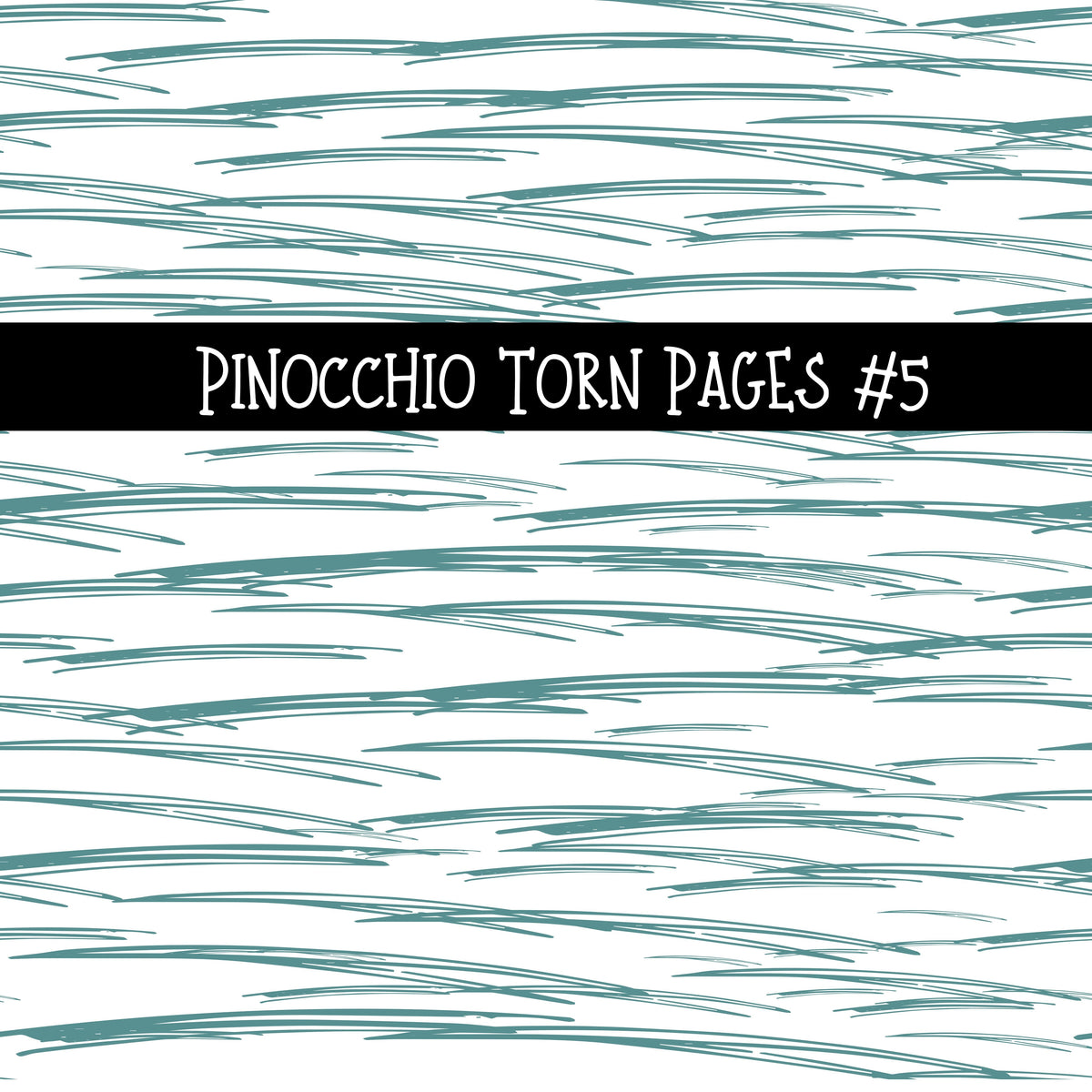 Pinocchio Torn Pages UV DTF Decal sheets 5 Designs available