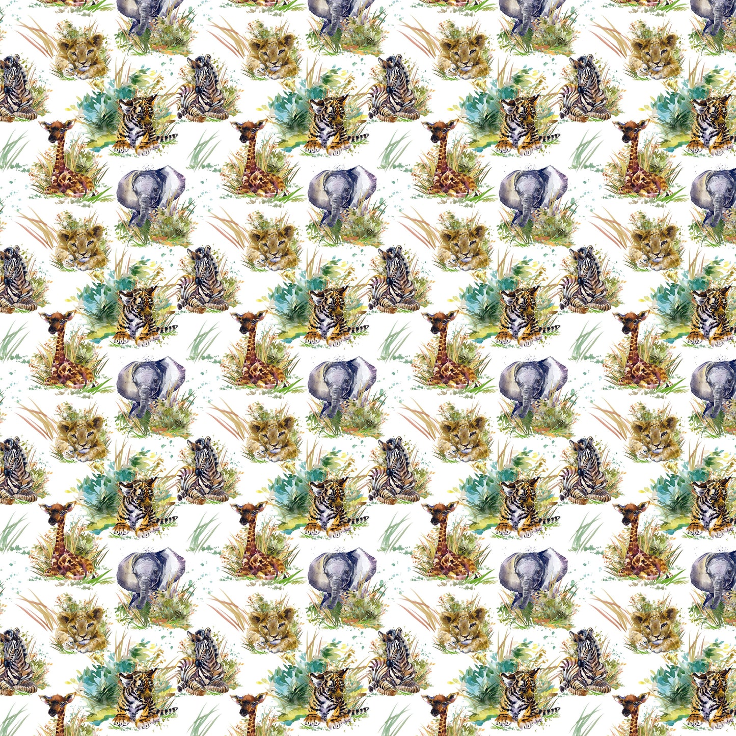 Playful Animals - Adhesive Vinyl Sheets