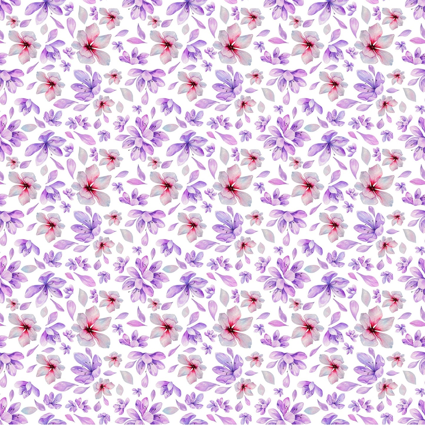 Purple Petals - Adhesive Vinyl Sheets