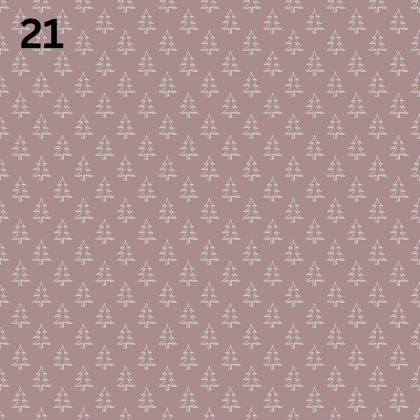 Rustic Pink Christmas Collection - Adhesive Vinyl 12x12 sheets - 20 Prints