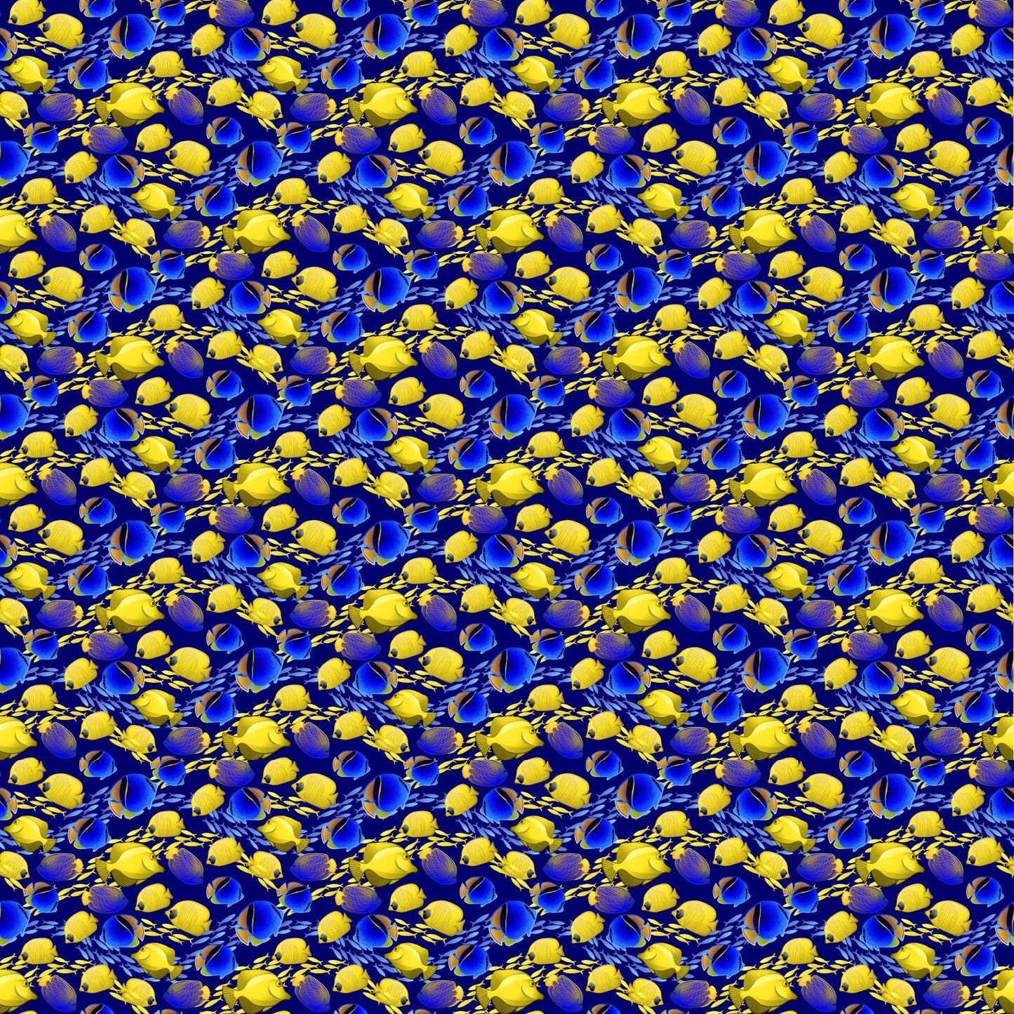 School Of Fish - Adhesive Vinyl Sheets