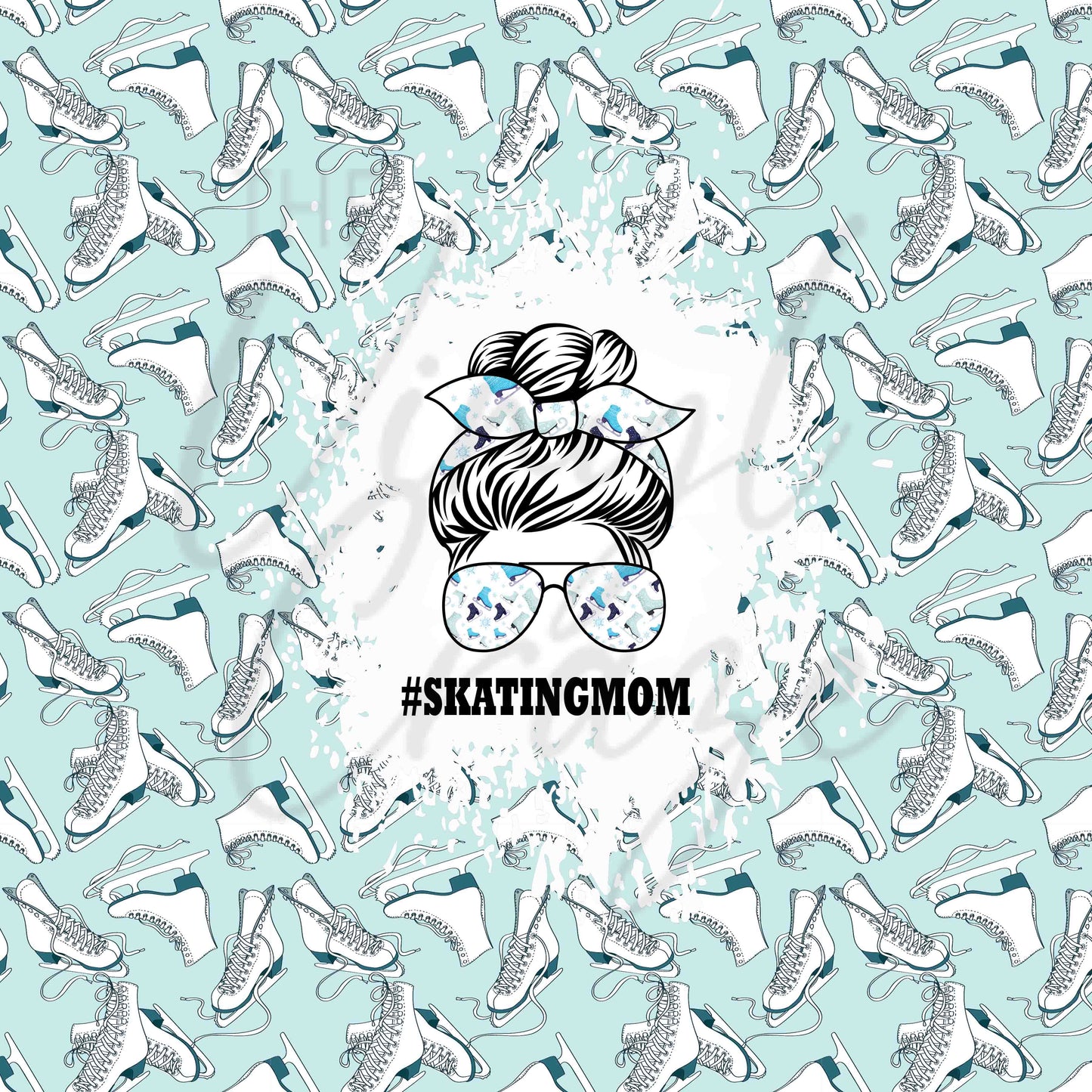 The # Series Mom Bun - Adhesive Vinyl Sheets