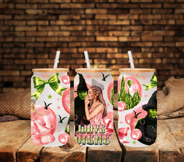 Always Wicked - UV DTF 16oz Libbey wrap