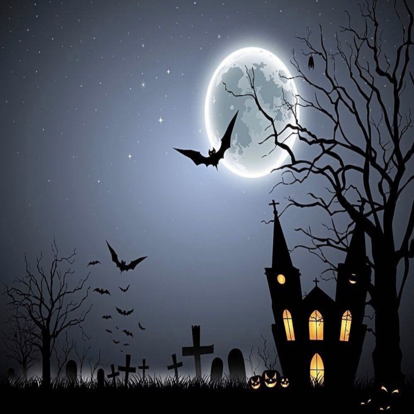 Spooky Night - Adhesive Vinyl Wrap