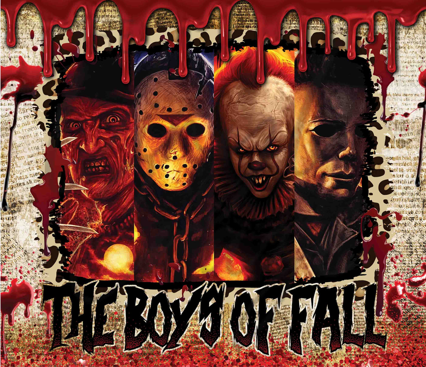 The Boys of Fall - Adhesive Vinyl Wrap
