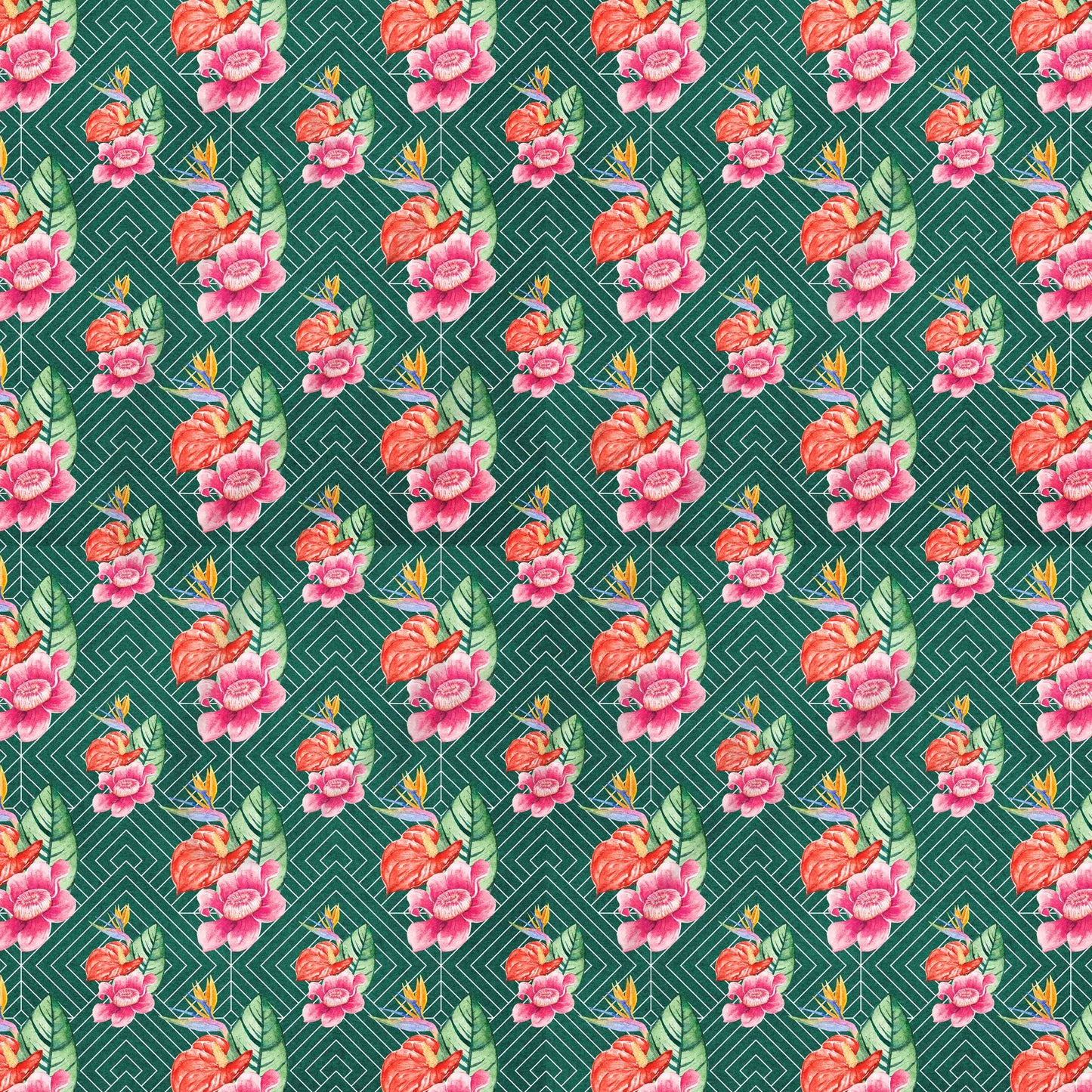 Tropical Summer - Adhesive Vinyl Sheets