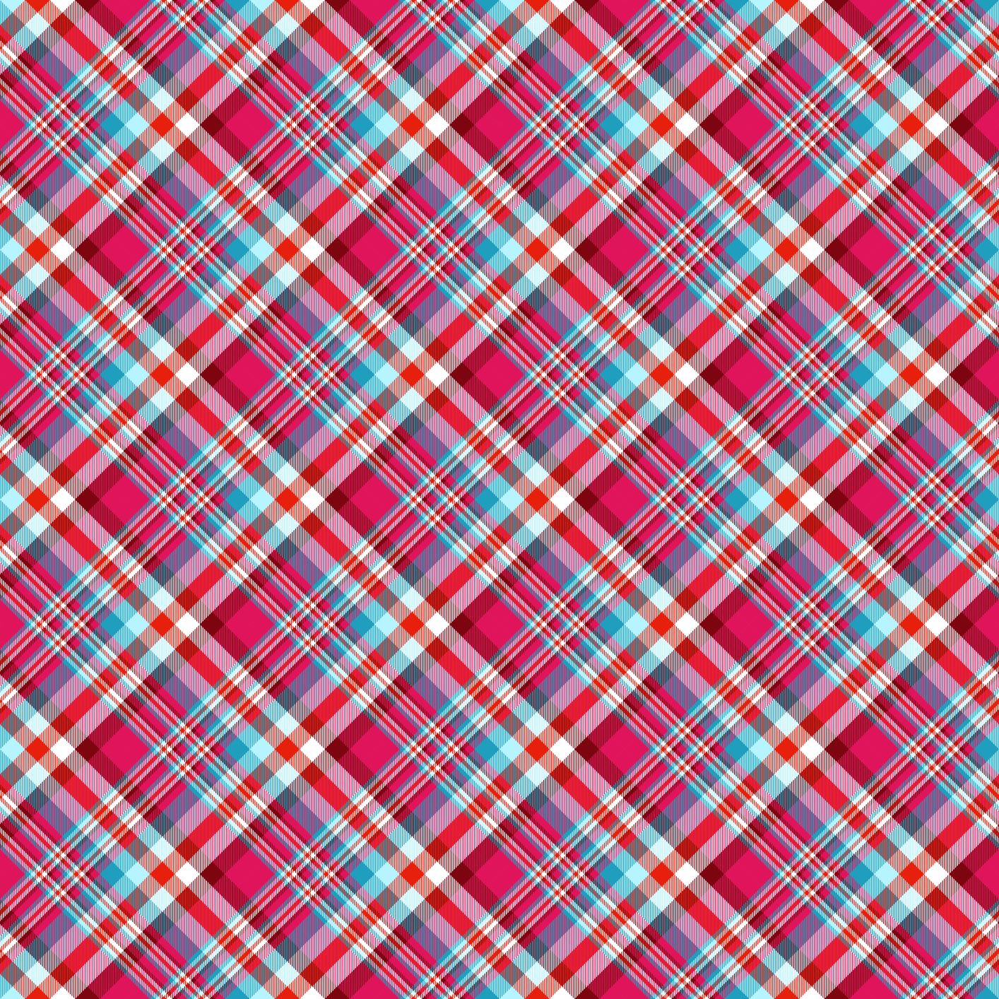 USA Plaid - Adhesive Vinyl Sheets
