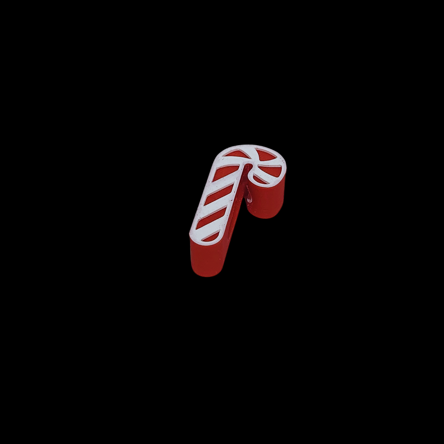 Candy Cane - Straw Topper (In color)