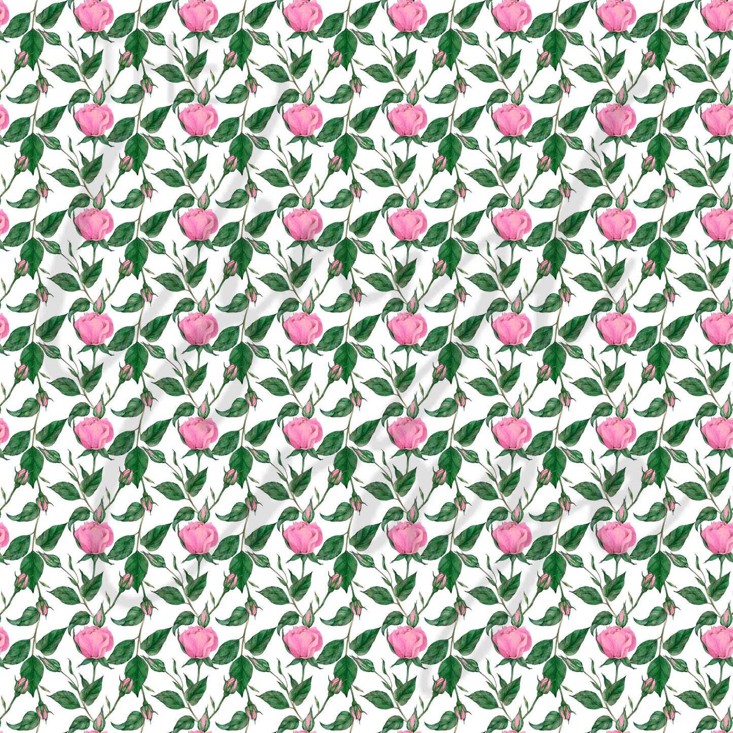 Vintage Pink Florals - Adhesive Vinyl Sheets