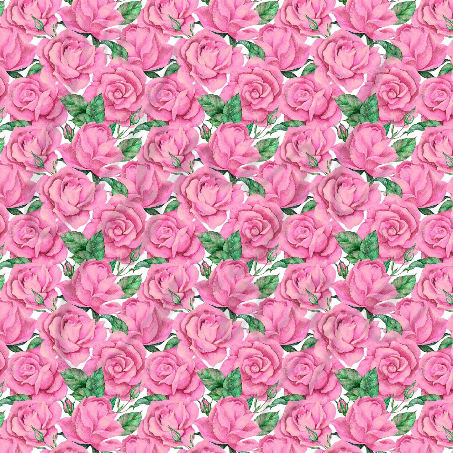 Vintage Pink Florals - Adhesive Vinyl Sheets