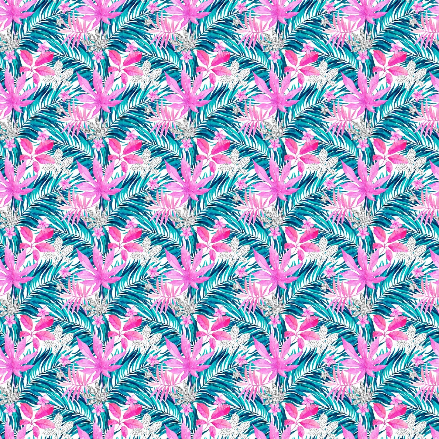 Watercolor Jungle - Adhesive Vinyl 12x12 Sheet