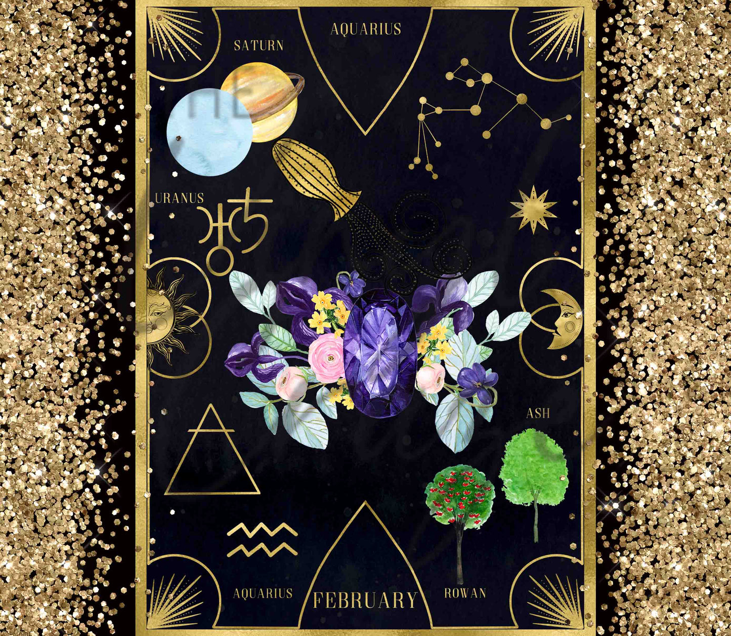 Zodiak Series - Adhesive Vinyl Wrap
