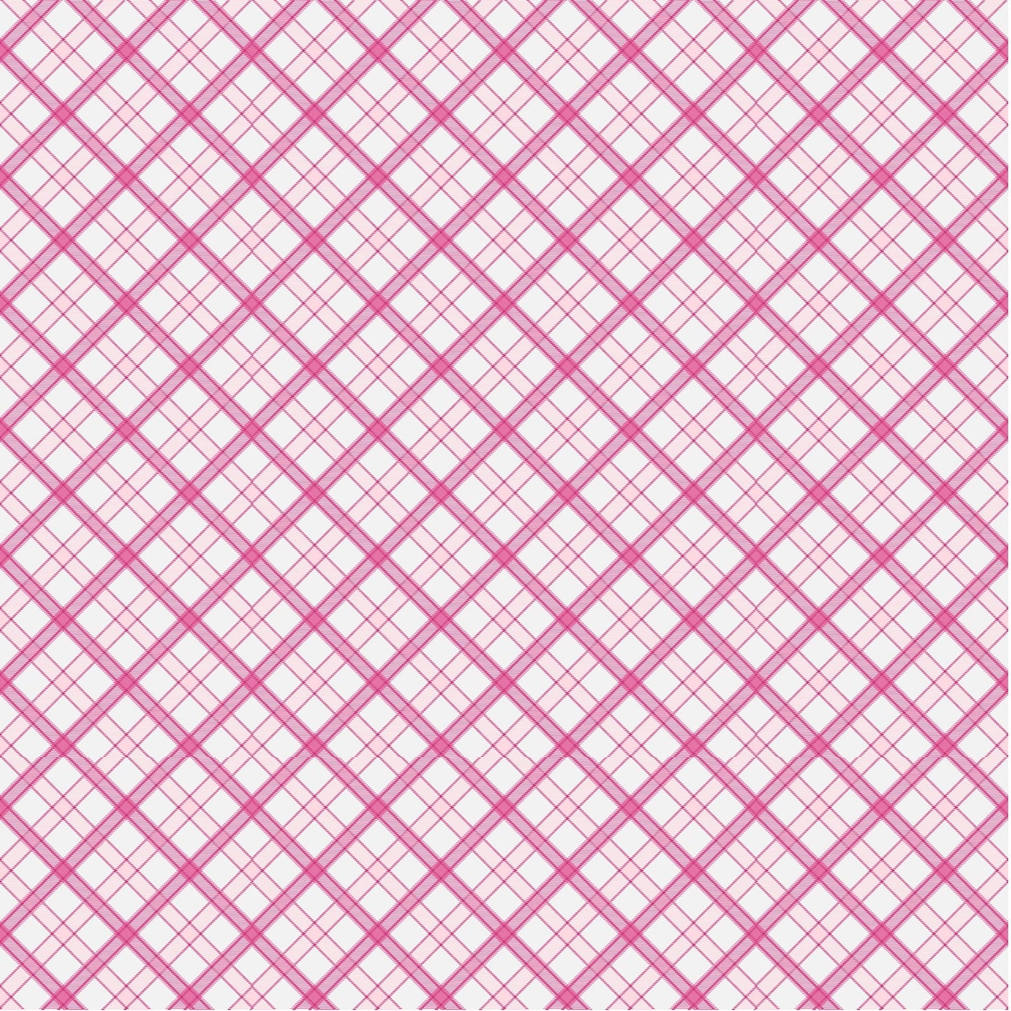 Pink Tartan Plaid - Adhesive Vinyl Sheets