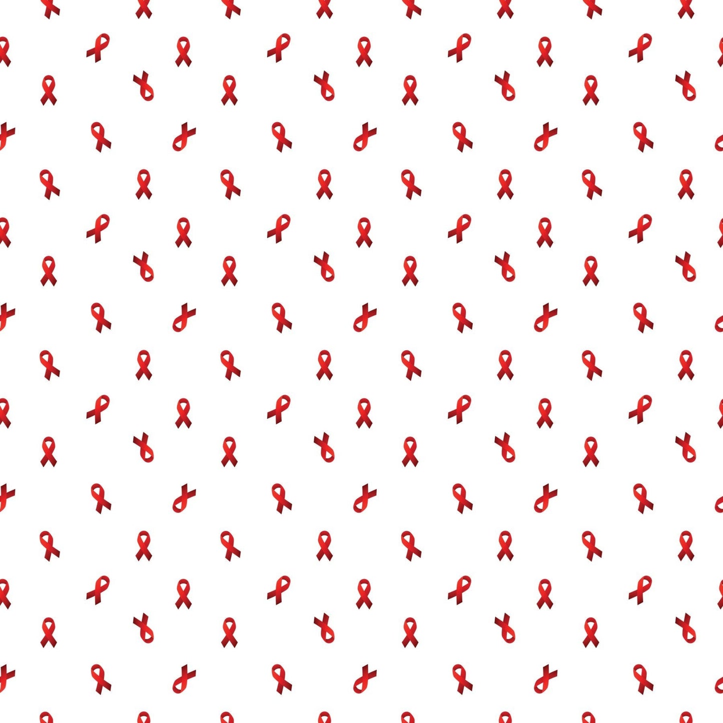 Red Awareness Ribbons - Adhesive Vinyl 12x12 Sheet