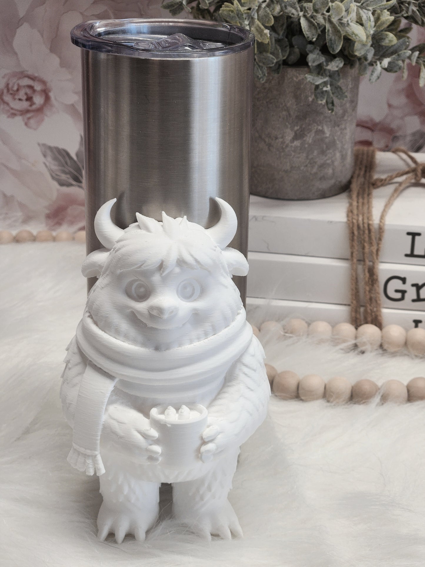 Hot Cocoa Yeti - Tumbler Element