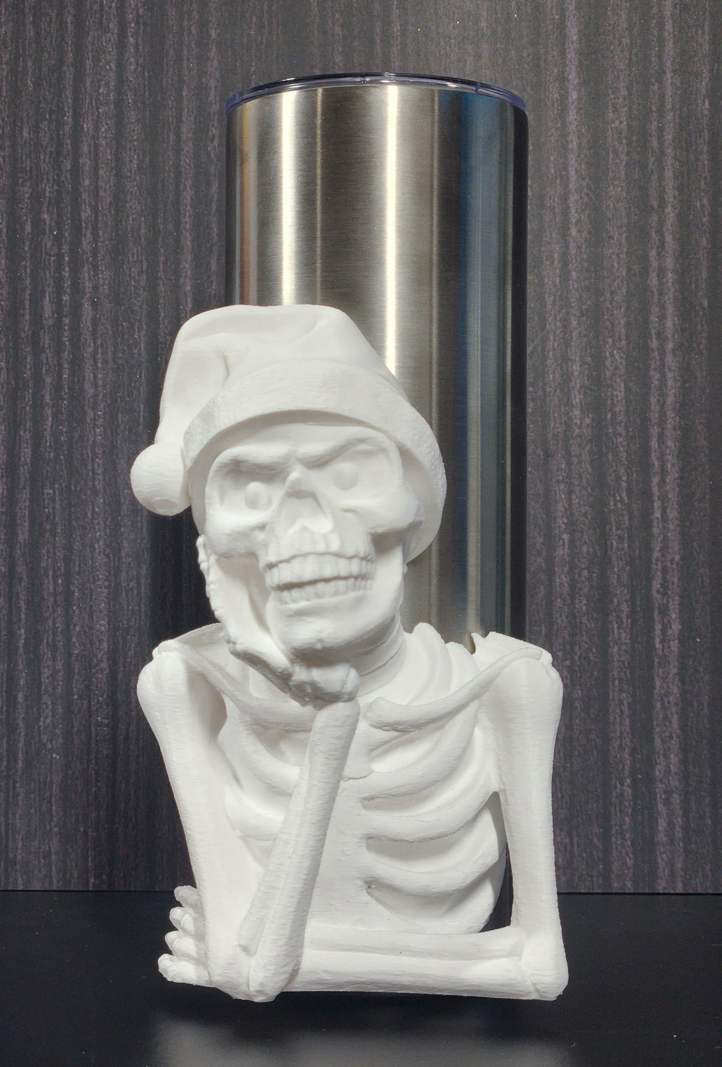 Santa Skeleton - Tumbler Element
