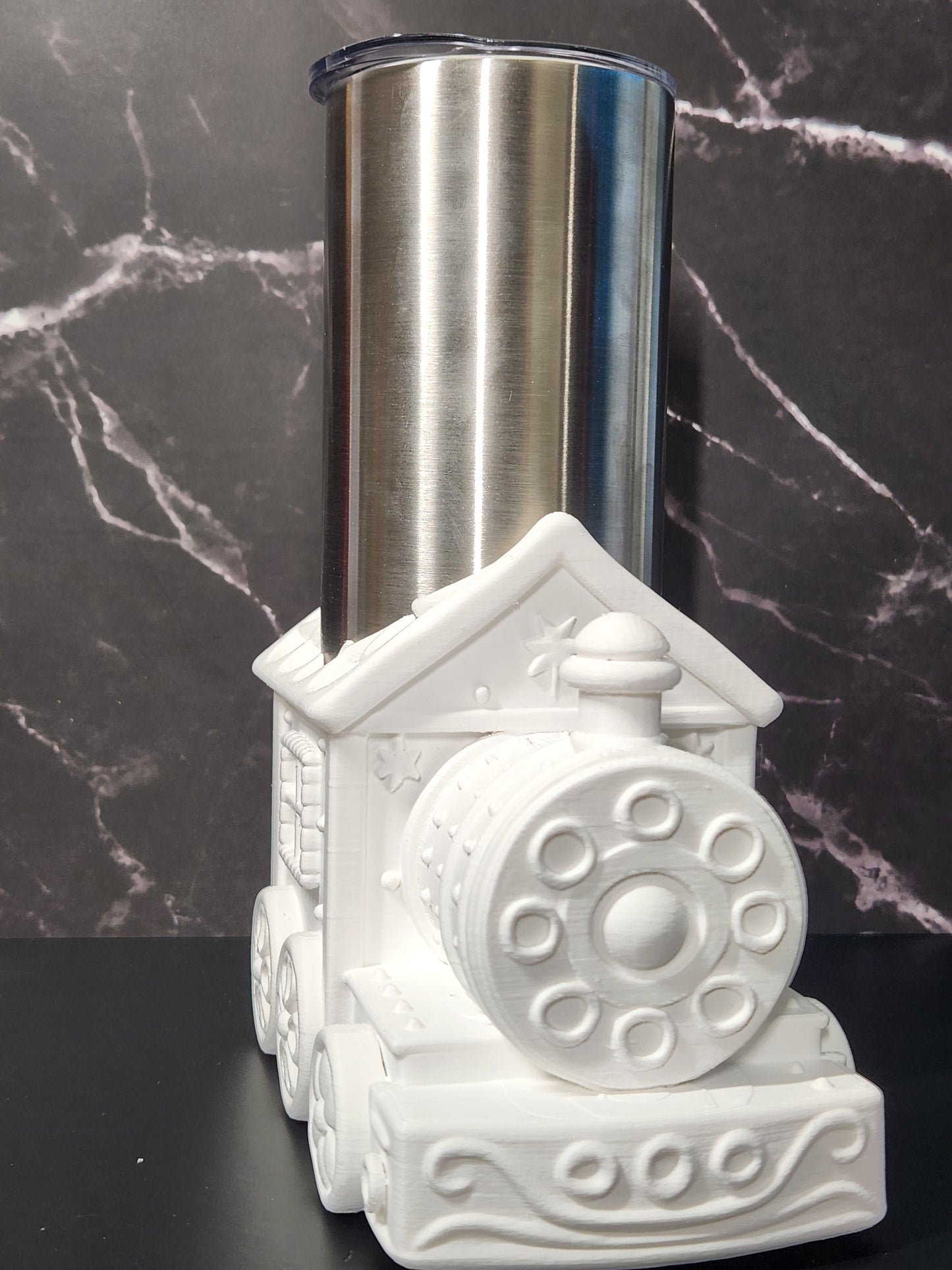 Gingerbread Train - Tumbler sleeve