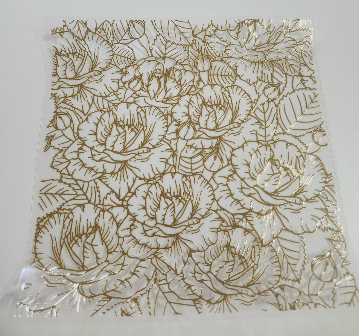 #157 Peonies outline