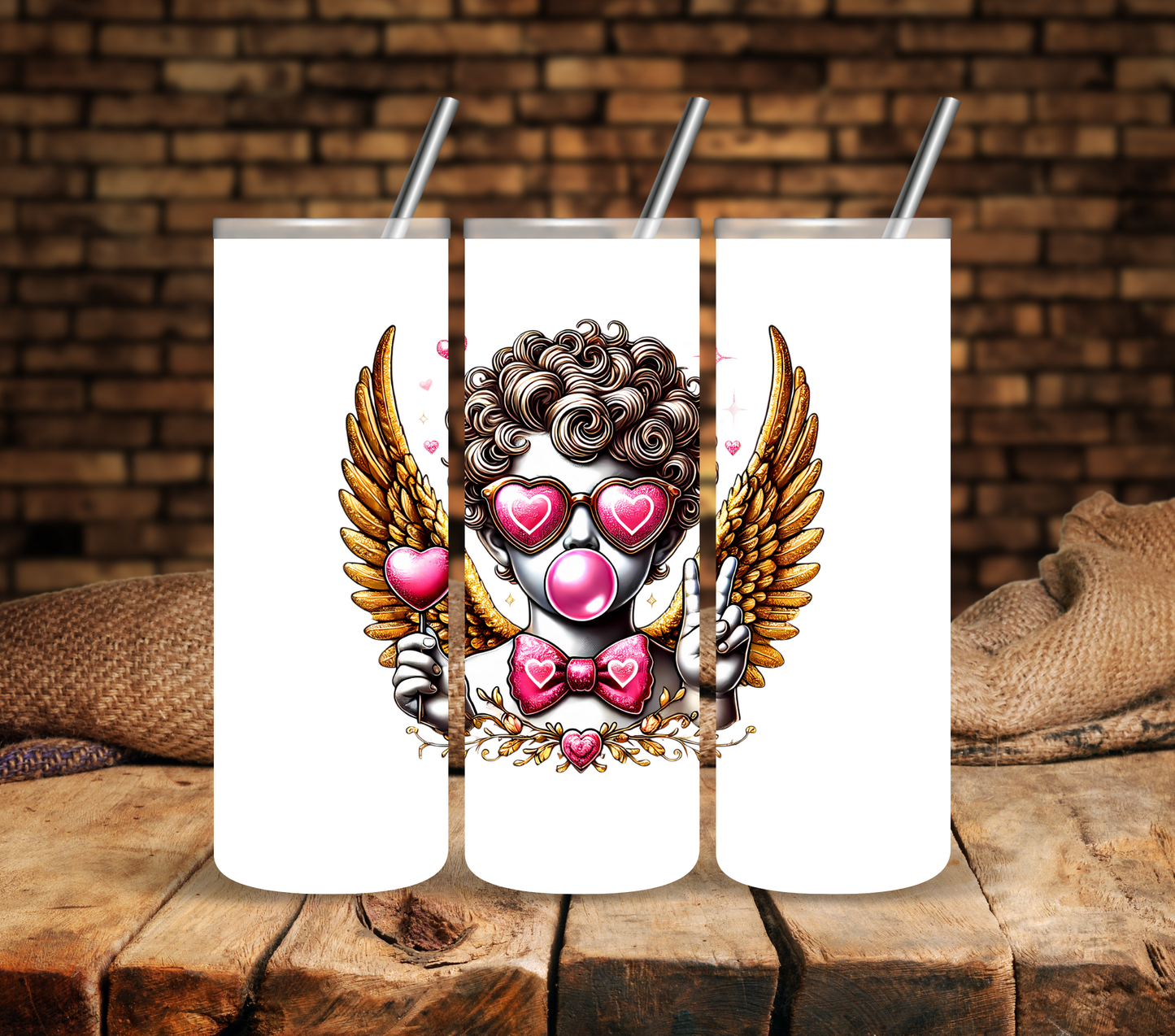 Retro Cupid - UV DTF Decal