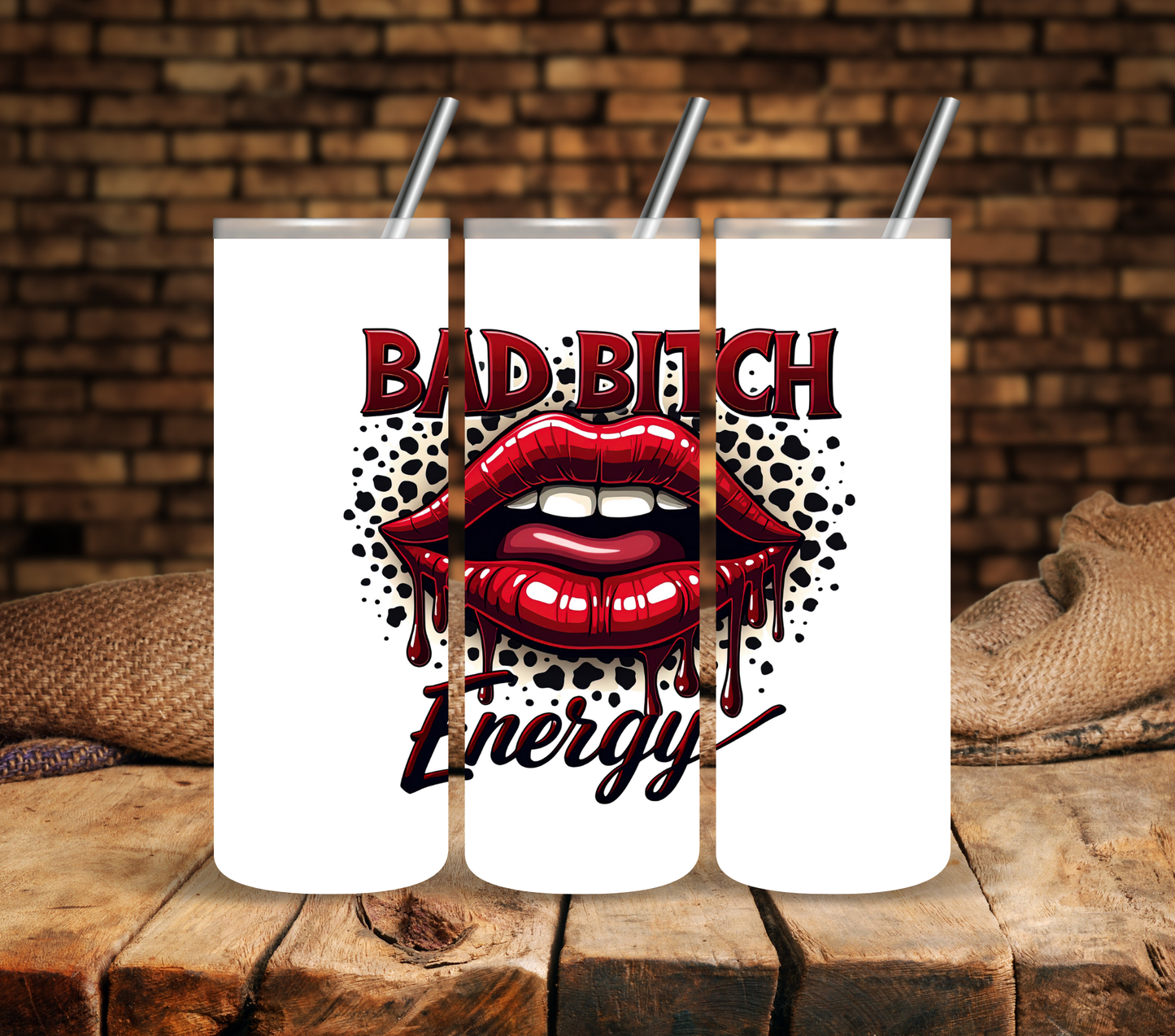 Bad Bitch Energy - UV DTF Decal