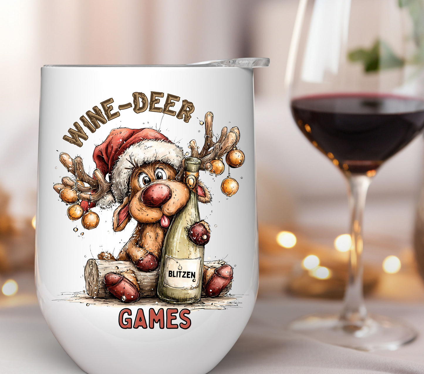 Wine-Deer Games UV DTF Decals