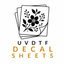 UV DTF Decal Sheets